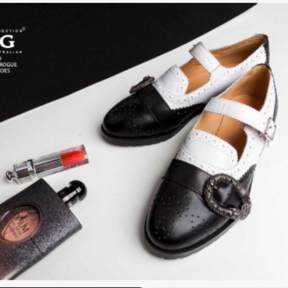 BNWT UGG Leather OZWEAR MILA BROGUE MONK shoes - Picture 8 of 9